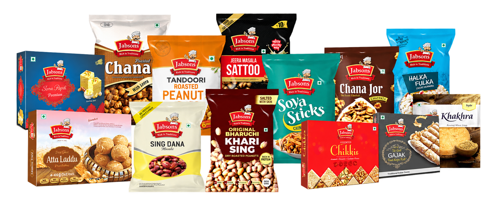Jabsons snacks and sweets