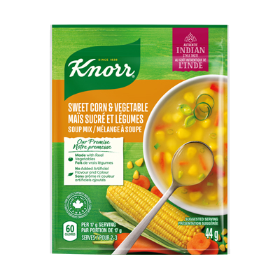 Sweet Corn & Vegetable Soup